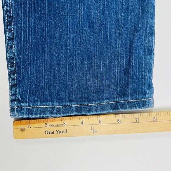 Riders by Lee Relaxed Tapered Womens Jeans Plus Size 18W M Stretch Dark Wash - Picture 10 of 10